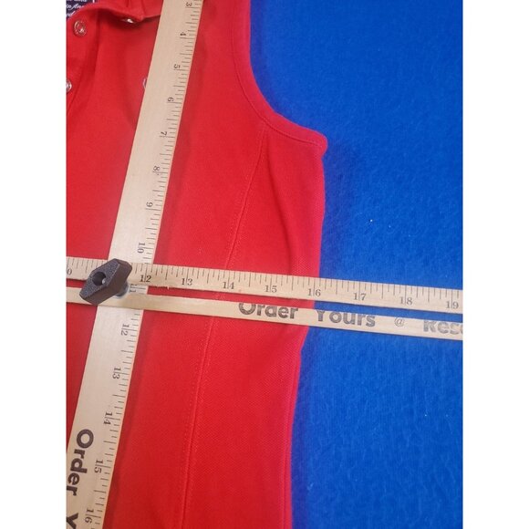 ARIAT Horse Riding Red Sleeveless Shirt Women's Size S/P - Picture 7 of 14